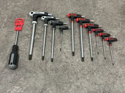 TengTools schroevendraaierset T-greep 11-delig – kavel bij XL Auctions