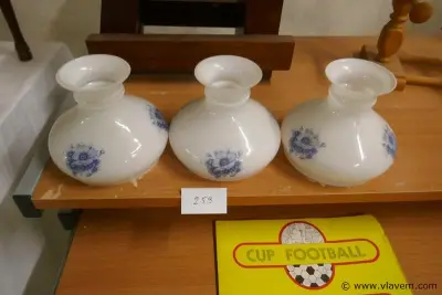 lampenkappen in glas – kavel bij Vlavem