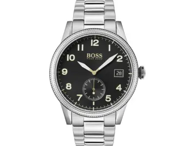 Hugo Boss Horloge Legacy Zilver/Zwart 44mm – kavel bij XL Auctions