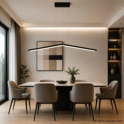 LED Hanglamp 16W – 4000K Neutraal Wit - Zwart – IP20 – EDMOND-16 – kavel bij Vlavem