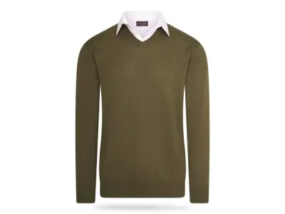 Cappuccino Italia Mock Pullover Groen - XXL – kavel bij XL Auctions