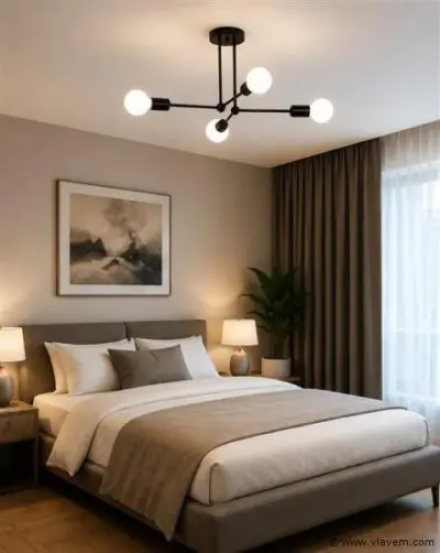 LED Hanglamp Max 18W – E27 – Zwart – 520x250mm – IP20 – LORENZO-4 – kavel bij Vlavem