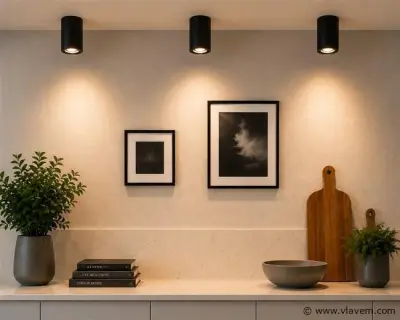 10 x Opbouw Spot Armatuur – GU10 – Zwart – IP20 – FREZYA-R – kavel bij Vlavem