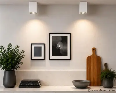 10 x Opbouw Spot Armatuur – GU10 – Wit – IP20 – FREZYA-S – kavel bij Vlavem