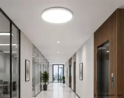 4 x LED Plafondlamp 40W – 3CCT Verstelbaar - Wit – IP20 – HAZEL-40 3CCT – kavel bij Vlavem