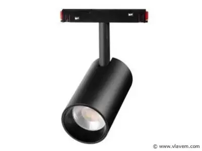 8 x LED Spot voor Magnetische Rail – 48V – 20W – 4000K Neutraal Wit – Bery-20 – kavel bij Vlavem