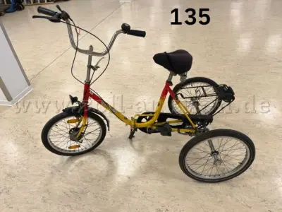 1 Klapp-Dreirad von Haverich, 20 Zoll, Ersatzteilespender – kavel bij Zoll-Auktion, Hamburg