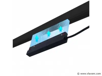 4 x Transformator voor Magnetische Rail – 48V – 100W – Zwart – kavel bij Vlavem