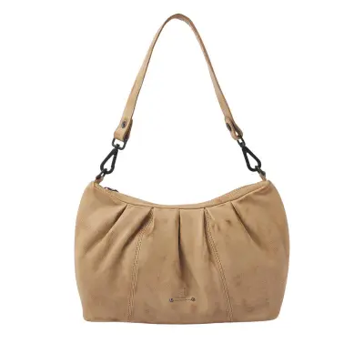 Hand- en schoudertas DR Amsterdam, beige – kavel bij Onlineveilingmeester