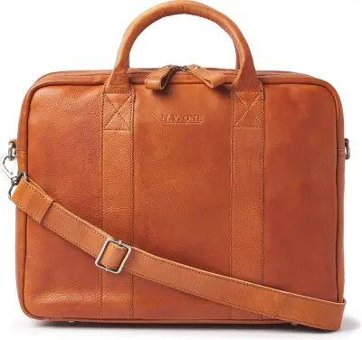 Business bag DR Amsterdam, camel – kavel bij Onlineveilingmeester