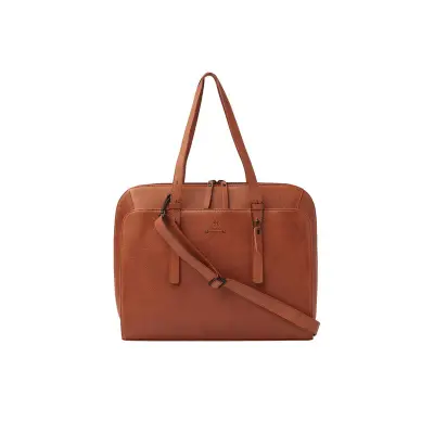 Business bag DR Amsterdam, camel – kavel bij Onlineveilingmeester
