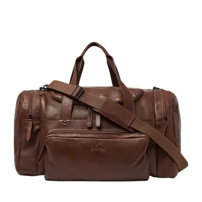 Weekendtas DR Amsterdam, brown – kavel bij Onlineveilingmeester