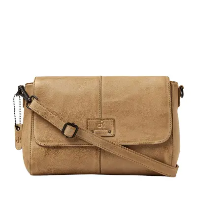 Schoudertas DR Amsterdam, beige – kavel bij Onlineveilingmeester