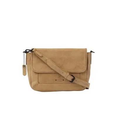 Schoudertas DR Amsterdam, beige – kavel bij Onlineveilingmeester