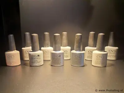 CND SHELLAC Gel nagellak - 10 flacons – kavel bij ProVeiling, Rotterdam