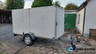 Aus Nachlass-Insolvenz: Mercedes-Benz Citan 1.5 CDI, 2 PKW-Anhänger SARIS, Koffer + Kasten 1200kg – veiling bij industrieauktion.online