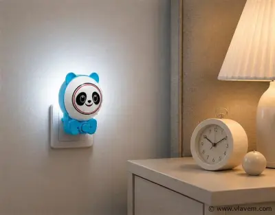 2 x LED Nachtlamp 1W – 2CCT Instelbaar - Panda Design – IP20 – ANDY 2CCT – kavel bij Vlavem