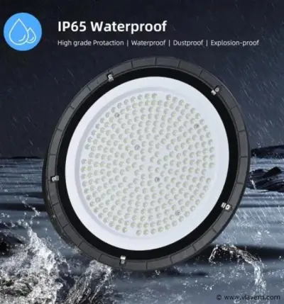 5 x LED Highbay UFO – 180W – 6500K Koud Wit – IP65 – AGREE-180 – kavel bij Vlavem