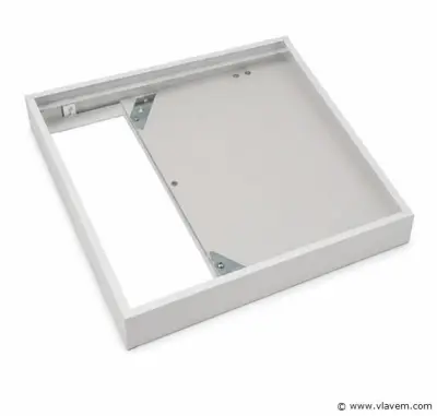 8 x Opbouw Frame voor LED Paneel – 600x600mm – IP20 – FRAME-6060 – kavel bij Vlavem