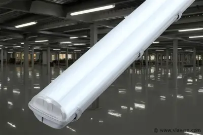 16 x Dubbele TL Armatuur 120cm – IP65 Waterdicht – MASTER – kavel bij Vlavem