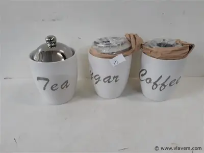 1 x Voorraadpot set 3 – kavel bij Vlavem