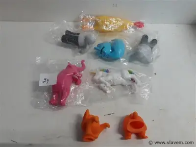 7 x Theebol als figuurtje mix – kavel bij Vlavem