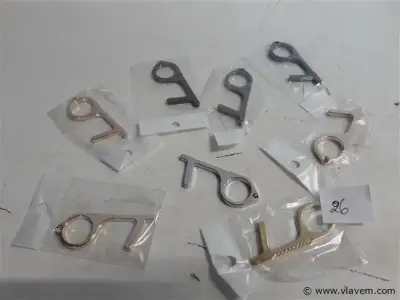 8 x Hygiene sleutel 7 cm – kavel bij Vlavem