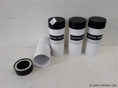 4 x Koffie padhouder pvc 20 cm – kavel bij Vlavem