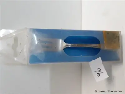 1 x Taartvork 13 cm 18/10 6 stuks – kavel bij Vlavem