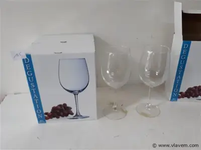 3 x Wijnglas 59 cl 2 stuks – kavel bij Vlavem