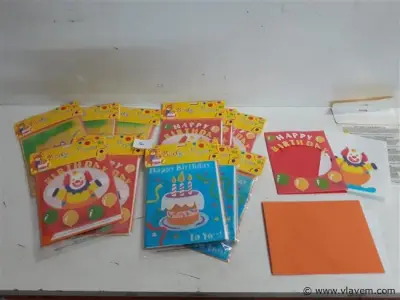 12 x Magic zeep verjaardagskaart – kavel bij Vlavem