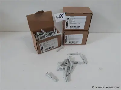 3 x Universeelplug nylon 6 mm 100 stuks – kavel bij Vlavem