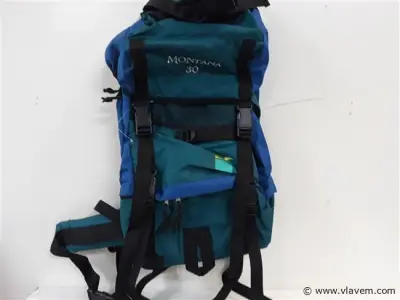 1 x Travel rugzak 30L groen-blauw – kavel bij Vlavem