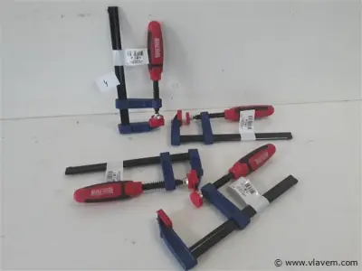 4 x Lijmknecht 150x50mm soft handvat – kavel bij Vlavem
