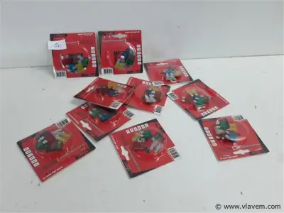 10 x Autozekeringen 6 stuks 7,5-10-15-20-25-30A – kavel bij Vlavem