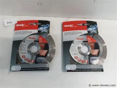 2 x Diamantschijf 115mm Sadu – kavel bij Vlavem