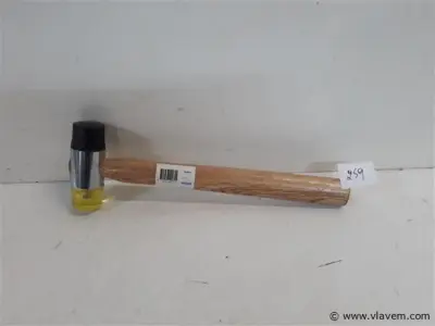 1 x Hamer met pvc doppen 30 mm – kavel bij Vlavem