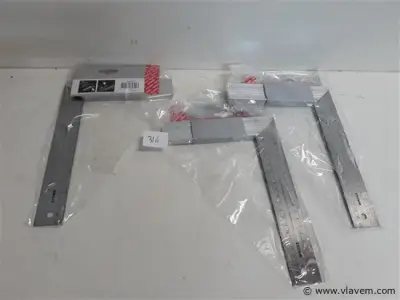 3 x Winkelhaak 250 mm – kavel bij Vlavem