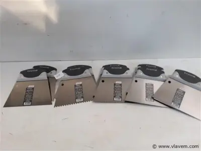 10 x Lijmkam 180 mm soft handvat 5 assorti – kavel bij Vlavem