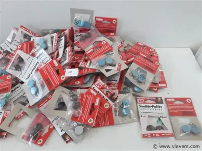 50 x Buffer zelfklevend bruin 2 stuks – kavel bij Vlavem