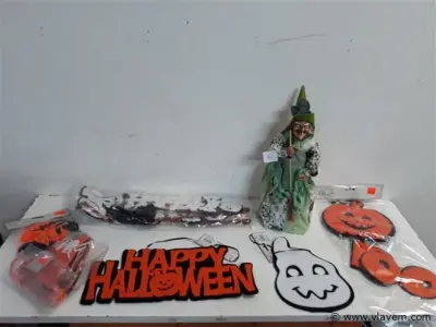 7 x Halloween decoratie assorti – kavel bij Vlavem