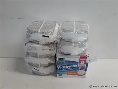 8 x Navulling vochtvreter 500 gram Bison – kavel bij Vlavem
