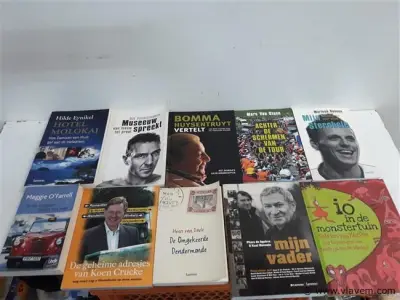 10 x Leesboeken 10 assorti – kavel bij Vlavem