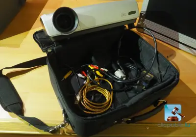 Videoprojector – kavel bij Clicpublic