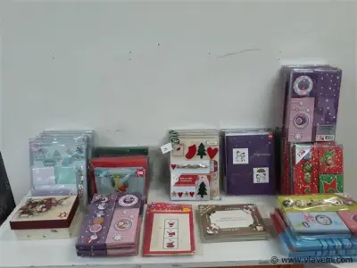 40 x Kerstkaarten met enveloppe mix – kavel bij Vlavem