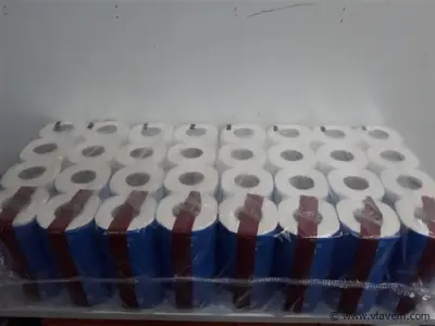 1 x WC papier 3 laags 64 rollen – kavel bij Vlavem