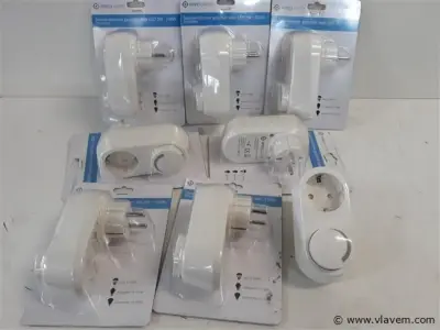 8 x Stekkerdimmer LED 3W-100W – kavel bij Vlavem