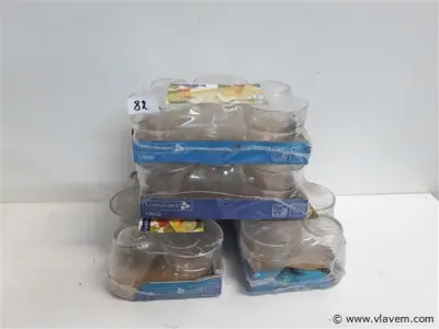 4 x 6 stuks Drinkglazen luminarc 28 cl – kavel bij Vlavem