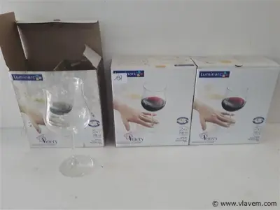 2 x Wijnglas Luminarc 2 stuks – kavel bij Vlavem