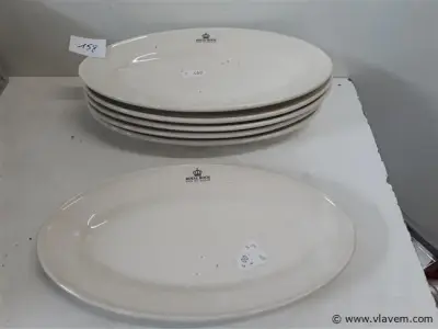 5 x Serveerbord Royal Boch – kavel bij Vlavem